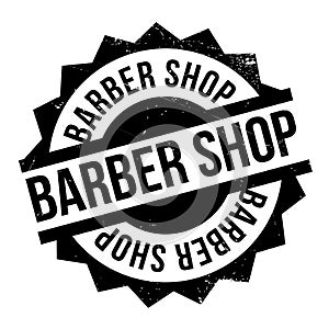 Barber shop stamp