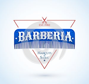 Barberia, Barbershop spanish text photo