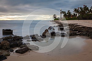 Barbers Point Lighthouse Sunset Seascape