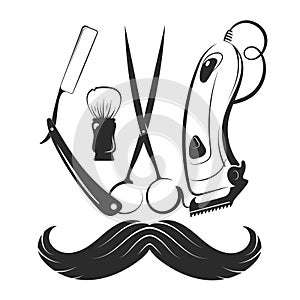 Barbershop tool symbol