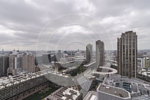 Barbican and city