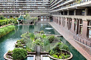 The Barbican and Pond photo