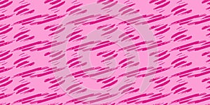 Barbie background. Pink shape seamless pattern art