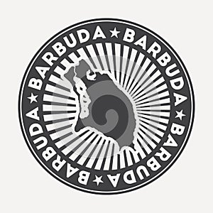 Barbuda round logo.