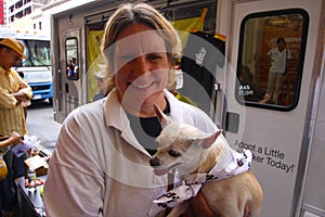 BARC Volunteer with Friend