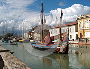 Barca antica Cesenatico