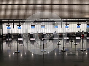 Barcelona airport terminal B, departure hall, Aeropuerto Josep Tarradellas, El Prat, Barcelona