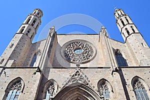 Barcelona. Basilica of Santa Maria del Mar
