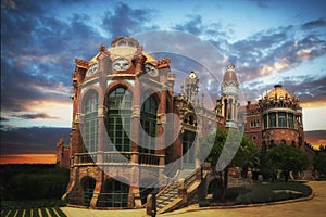 Barcelona - Circa 2015. The Sant Pau Art Noveau site