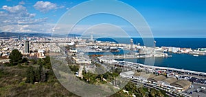 Barcelona, city View.