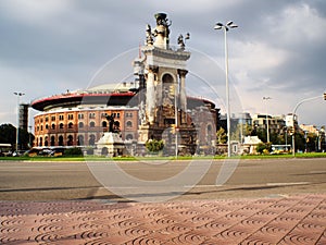 Barcelona Espanya Square monuments