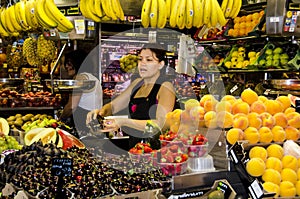 Barcelona - Food Market - Spain.