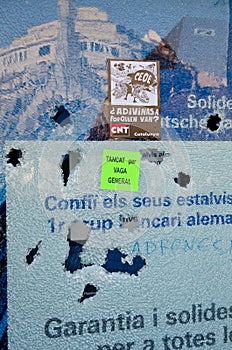 Barcelona - General strike