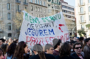 Barcelona - General strike