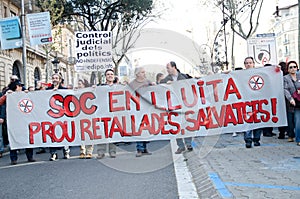 Barcelona - General strike