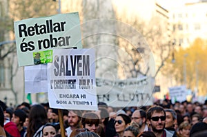 Barcelona - General strike