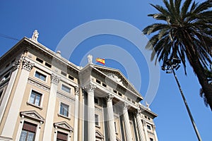 Barcelona Gobierno Militar building