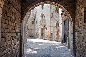 Barcelona Gothic quarter