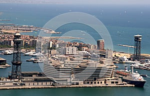 Barcelona harbor