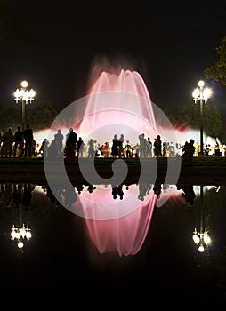 Barcelona Magic Fountain of Montjuic photo