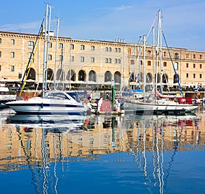 Barcelona marina