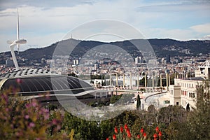 Barcelona Olympic Arena,Tower and Stadium