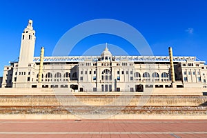 Barcelona Olympic Stadium (Estadi Olimpic Lluis Companys) facade