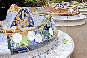 Barcelona - Park Guell, Spain