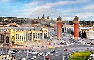 Barcelona - Placa de espanya, Spain photo