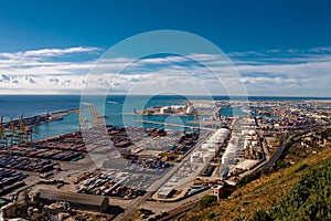 Barcelona port