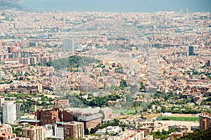 Barcelona roofs