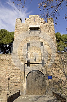 Barcelona's medieval walls.