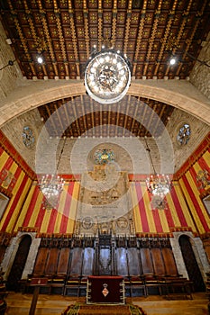 Barcelona's Town Hall, Barcelona, Spain