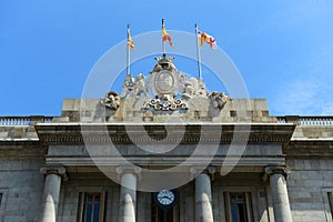 Barcelona's Town Hall, Barcelona, Spain