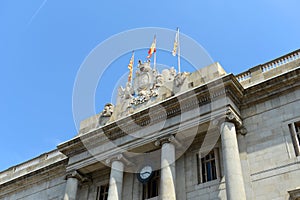 Barcelona's Town Hall, Barcelona, Spain