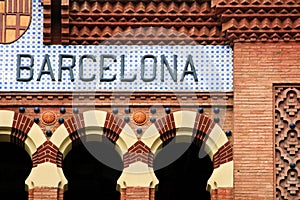 Barcelona sign