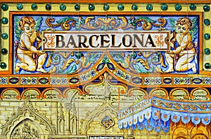 Barcelona sign