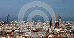 Barcelona skyline