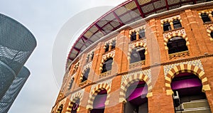 BARCELONA, SPAIN - Aug 30, 2018: View of Las Arenas shopping in Barcelona