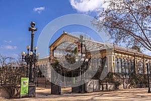 Zoology museum, Museu de Zoologia inside the Ciutadella Park in Barcelona, Spain