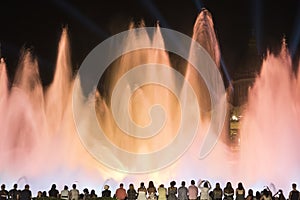 Barcelona Spain: the Magic Fountain