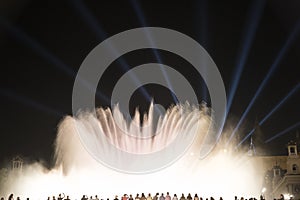 Barcelona Spain: the Magic Fountain