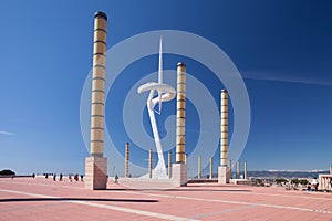 Barcelona, Spain, Olympic Stadium in Barcelona named Lewis Companys