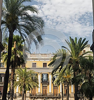 Barcelona Spain: Royal Square