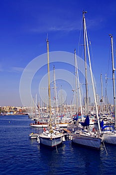 Barcelona, spanish harbour