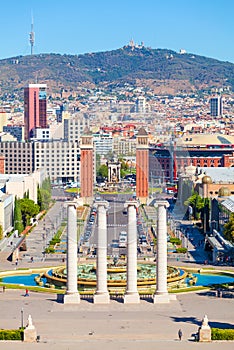 Barcelona, square of Spain, Plaza de Espana photo
