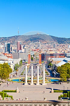 Barcelona, square of Spain, Plaza de Espana photo