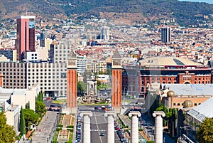 Barcelona, square of Spain, Plaza de Espana photo