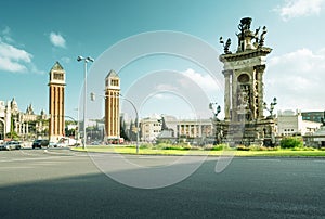 Barcelona, Square of Spain