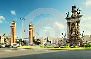 Barcelona, Square of Spain